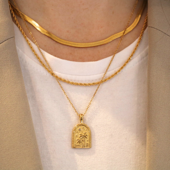 Herringbone Chain Necklace