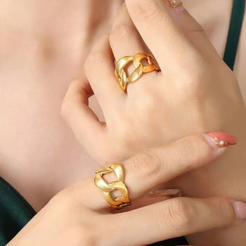 Link Chain Ring