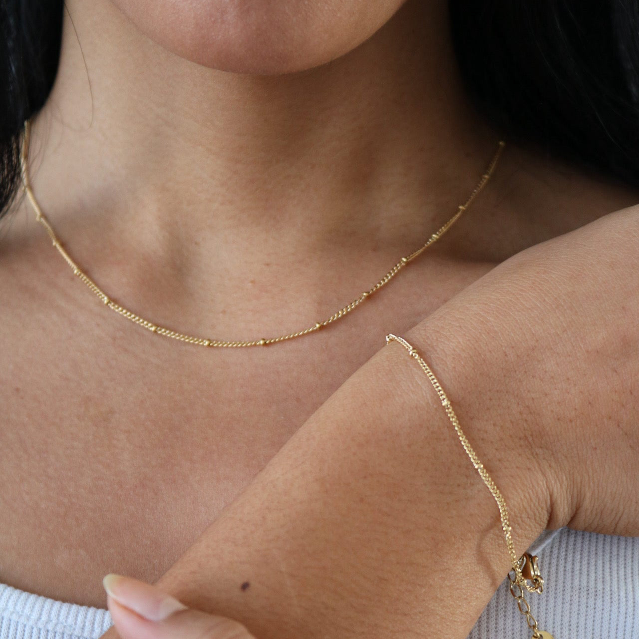 Beaded necklace